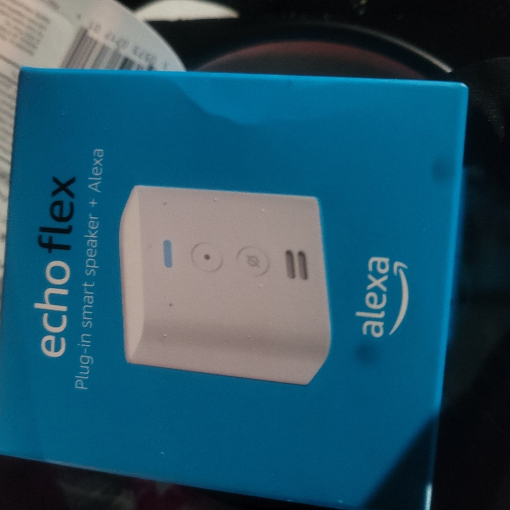 Amazon Alexa Echo Flex plug in smart speaker.